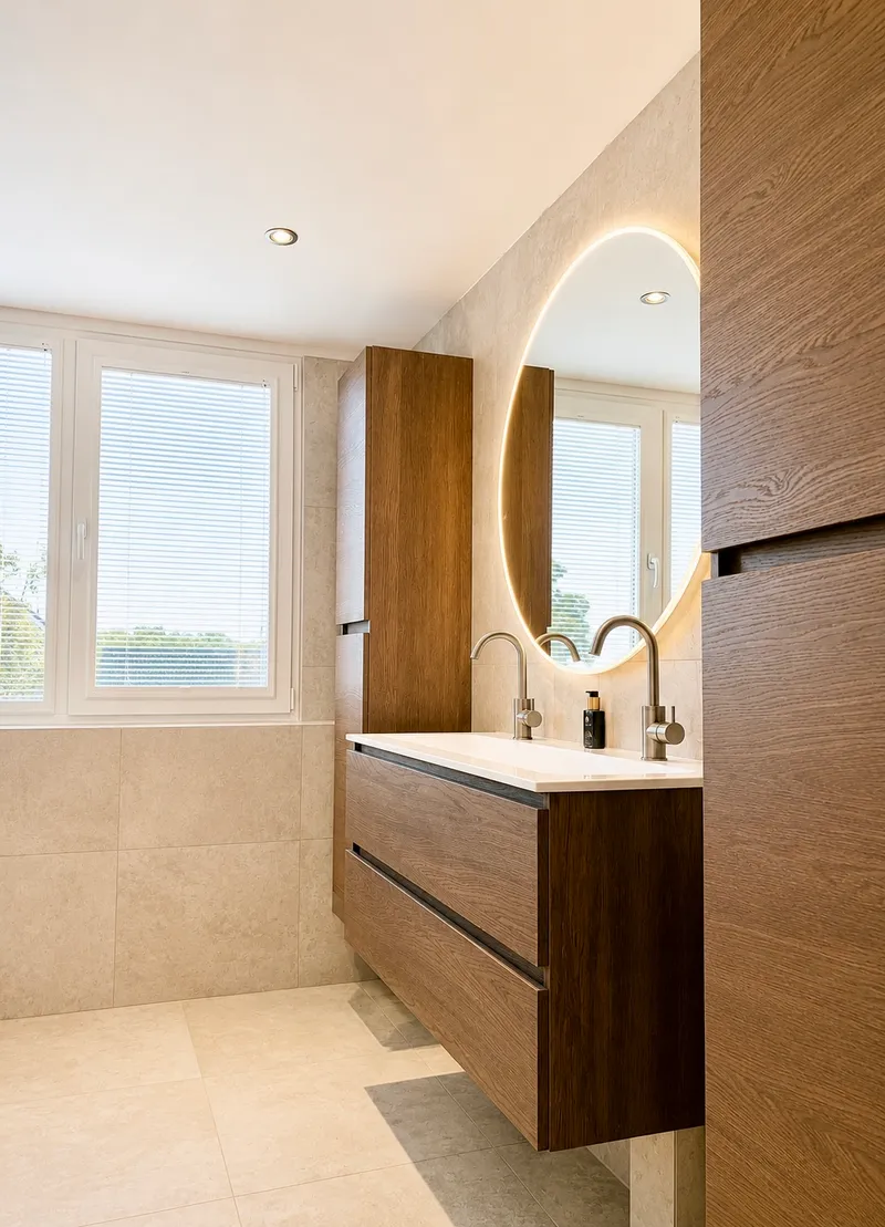 Landelijk badkamer